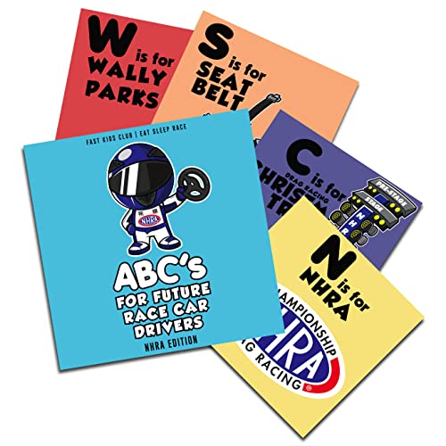 Image of NHRA Edition ABCs For Future Drag Racers Alphabet Book (Baby Book, Children's Book, Toddler Book)