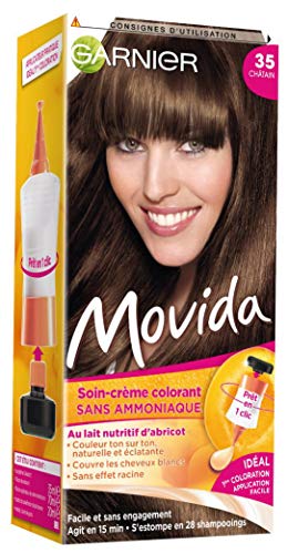 Garnier - Movida - Coloration temporaire sans ammoniaque Châtain - 35 Châtain
