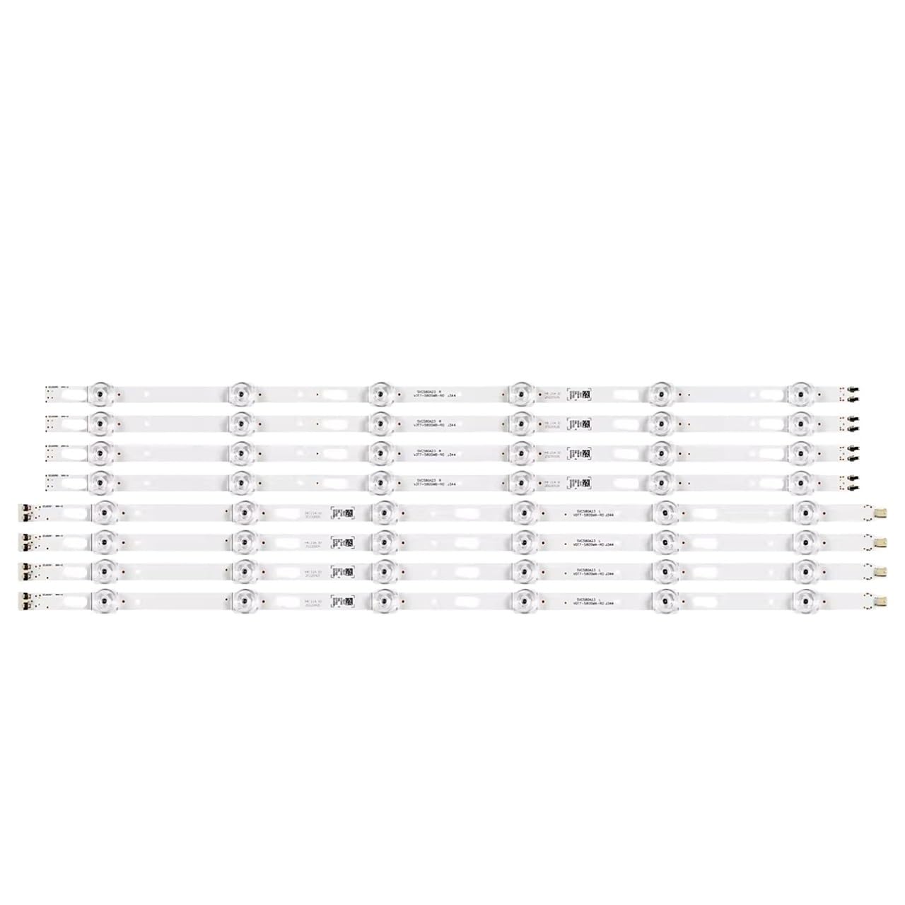 Kit de 8 LED pour téléviseur UN58TU6900G, UN58TU6900, UE58TU6905K, UE58TU6905, UE58TU6905KXXC, LM41-00874D/910D, 00910D, 00909A, 00910A