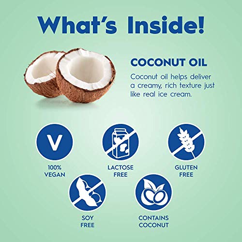 Ripple Fan Favorites Gluten Free Ice Cream | 100% Plant Based | Non-GMO, Non-Dairy, Soy Free, Lactose Free | 4 Pints in 3 Flavors, Mint Chip (2), Vanilla, & Chocolate