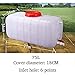 Water Tank Water Storage Containers for Emergency and Camping with Handle Outdoor Portable Food Grade Plastic Car Water Tank for Travel Outdoor （25L/50L/75L/110L/200L/150L） (Size : 75l)