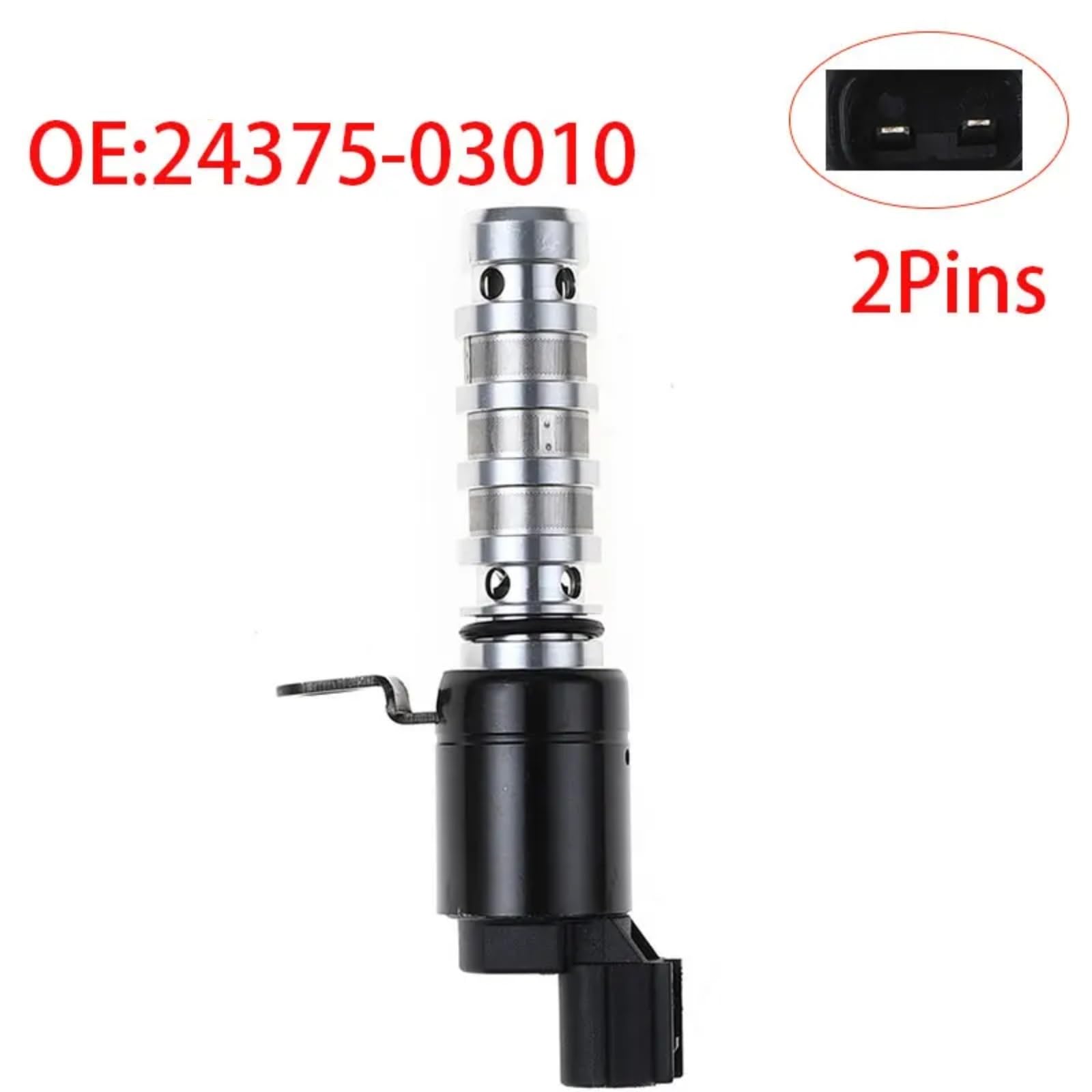 Electrovanne D'arbre Compatible Avec Kia Pour Ceed 1.0 1.2 2015-2020 Pour Picanto Pour Rio 1.2 2011-2015 Électrovanne De Distribution D'arbre À Cames Variable De Moteur 2437503010