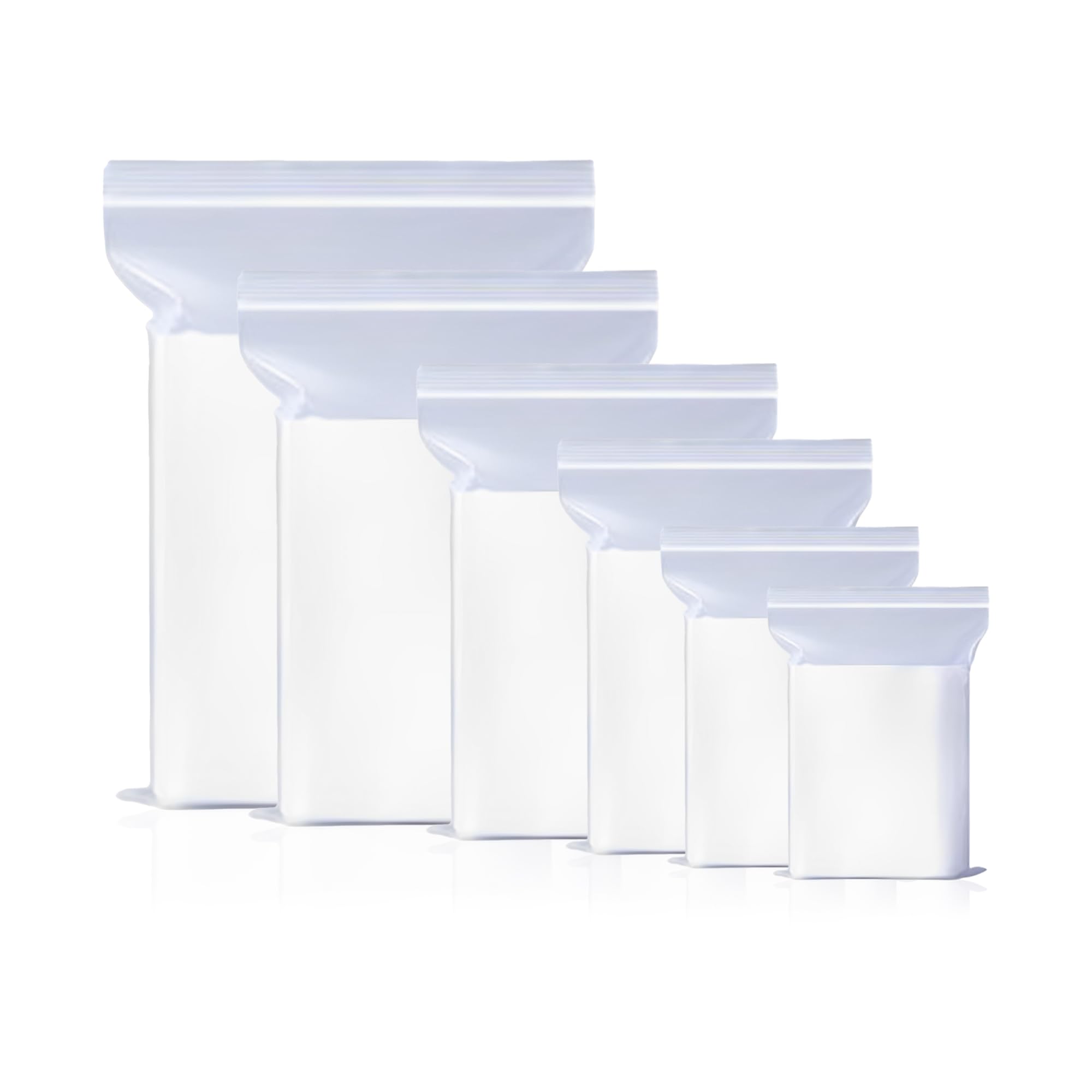 G4GOODS | 1000 Grip Seal Bags GL16 (13” x 18”) Secure & Convenient | Reusable Zip Lock for Small Clear Plastic Bags | Ideal for Food, Jewellery, and Craft Storage