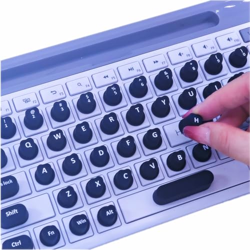 Calcomanías elevadas Se7enline para escribir en computadoras Apple con uñas largas 2