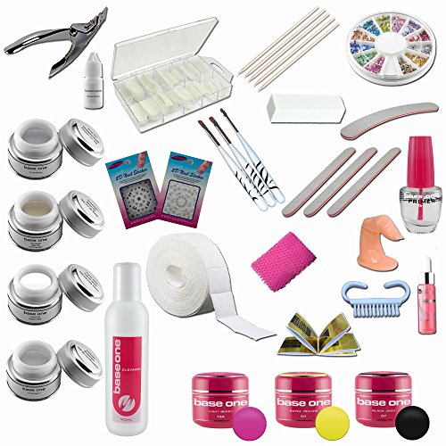 sun garden nails Kit de Accesorios para Gel UV Galaxy  Kit Adicional  Accesorios para manicura