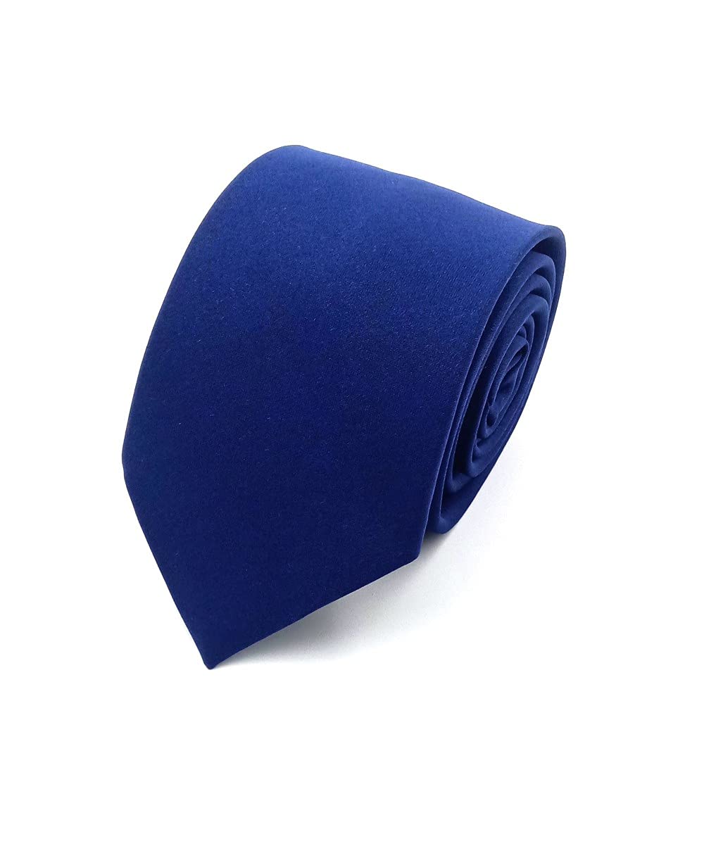 Good one storeGood One tie Store Classic multi Color Men's Plain Satin Tie Formal Necktie