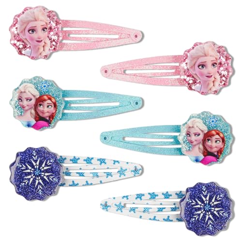 Heartsking Haarspangen Mädchen, 6 Stück Haarspangen Kinder,...