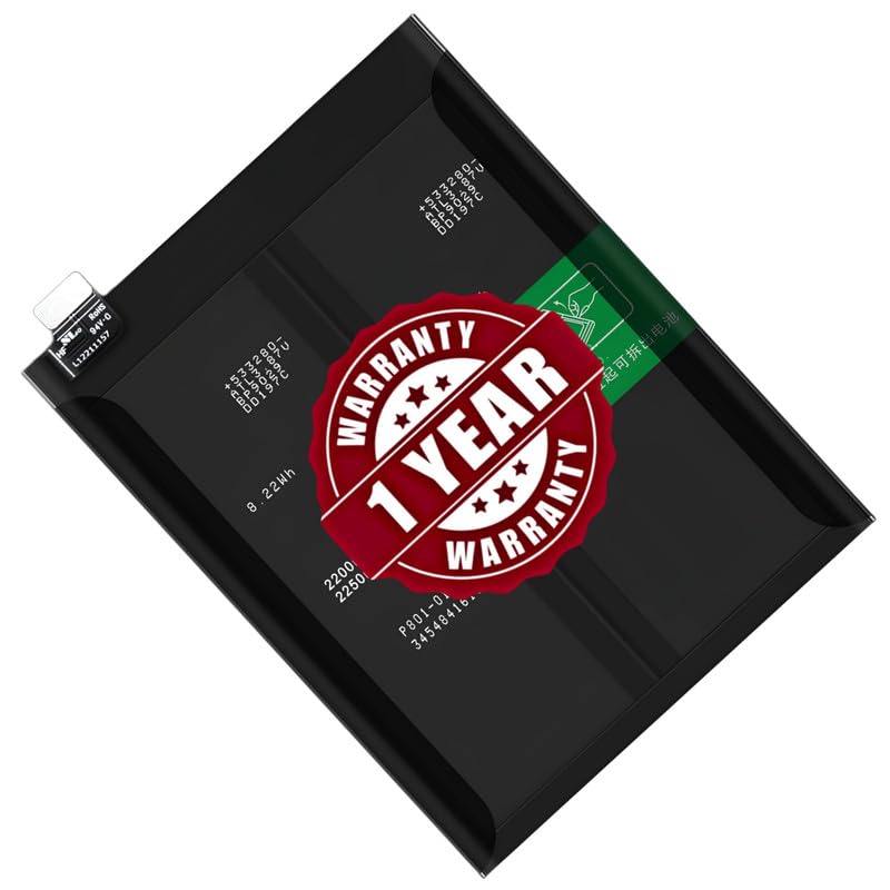 Image of Original BLP801 Battery Compatible with OnePlus 9R (LE2100, LE2101) - (4500mAh) - 1 Year Warranty BC450