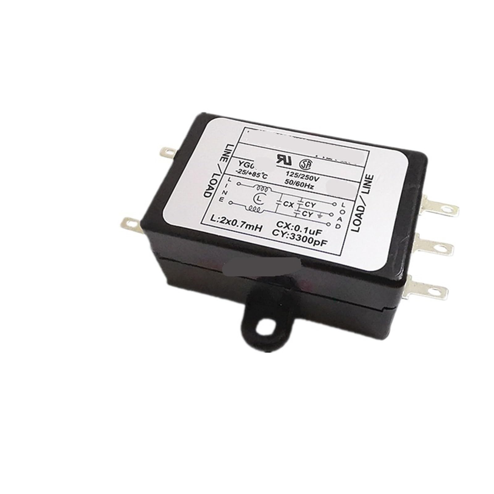 Netzfilter YG06T5 220V 6A 10 Entstörfilter(YG06T5)