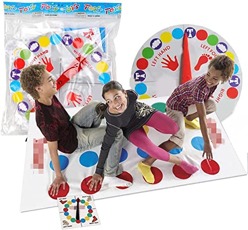 Partyspiele,Bodenspiel,Bewegungsspiele Indoor,Familienspiel mit Spielmatte Fur Lustige Spiele Geeignet für Kindergeburtstage,Familienspiele,Gesellschaftsspiele,Teamarbeit Durch Aktive Atmosphäre