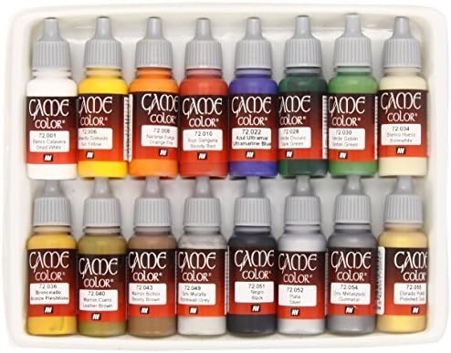 Game Color Intro Set (16) by VALLEJO PAINTS