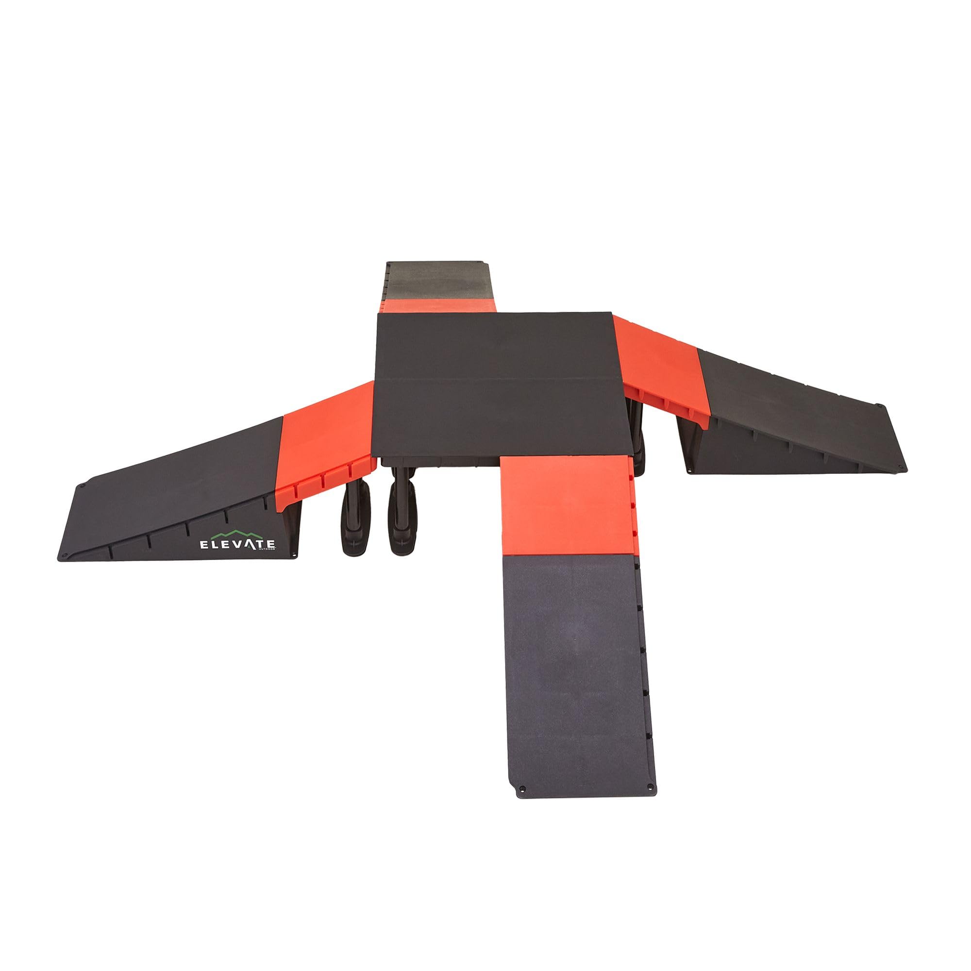 Mini EZ-Link Skateboard Ramp Set with Slopes for Skateboards, Scooters, BMX Bikes, RC Cars