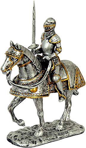 Unbekannt Ritter auf Pferd - Ritter, Figur Mittelalter