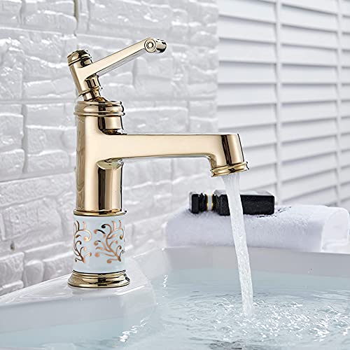 Robinet de salle de bain haut de gamme finition chrome brillant durable