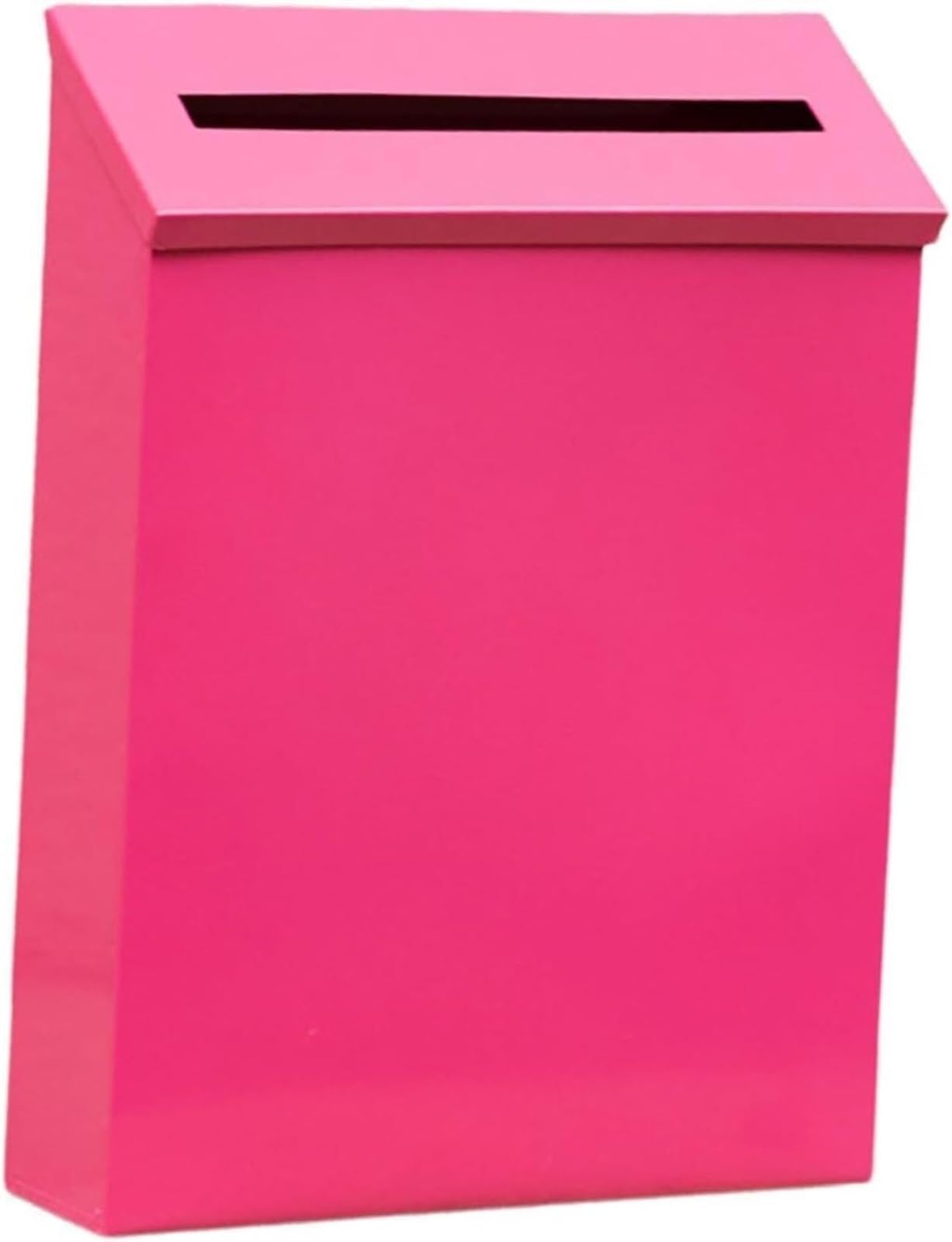 Cassetta postale decorativa da parete per casa, ufficio, cancello esterno, cassetta delle lettere in metallo con supporto per giornali, cassetta delle lettere antipioggia elegante decorazione esterna