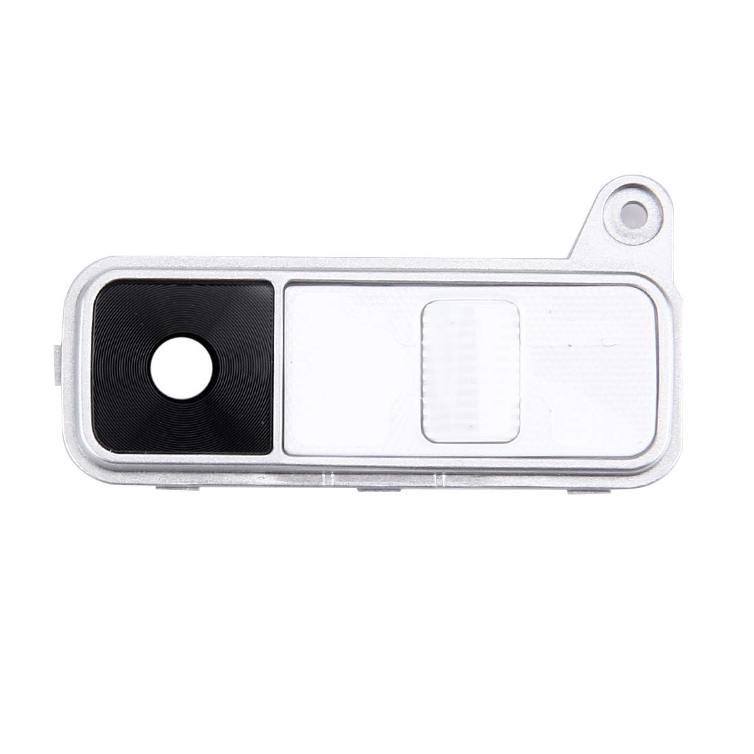 LISUHONG BMSD AYCC Back Camera Lens Cover + Power Button + Volume Button for LG K8(Black) (Color : White)