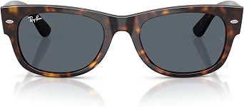 Ray-Ban Unisex Rb0832sf Mega Wayfarer II Low Bridge Fit Square Sunglasses