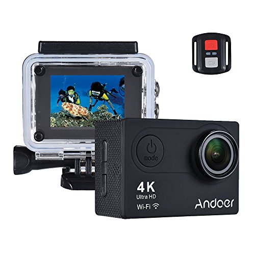 Andoer AN6000 4K 16MP WiFi Action Sports Camera Ultra HD Waterproof with Remote