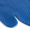 Rubber Horse Massage Mitt, Blue