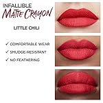 L’Oréal Paris Infallible Matte Lip Crayon, Little Chili (Packaging May Vary) - Image 4