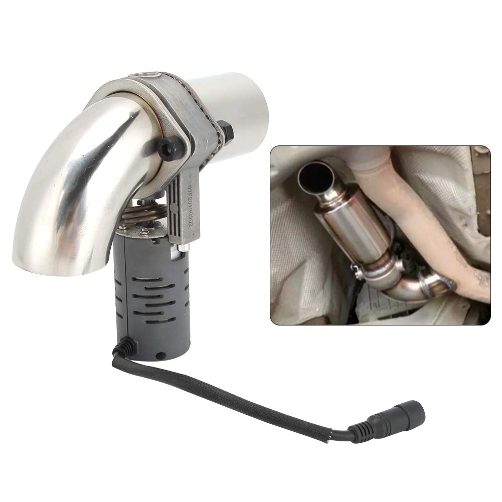 Válvula de escape, Qiilu Válvula de escape eléctrica Silenciador Válvula de tubo de corte de acero inoxidable con control remoto