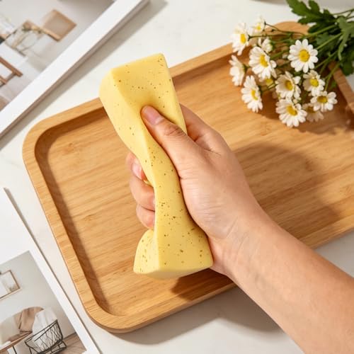 Lyreh Ściskana Zabawka Masło Squishy, Materiał PU Masło w Patyczku