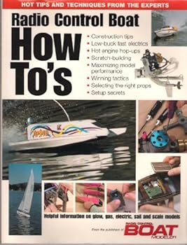 Hardcover Radio Control Boat How-To's Book