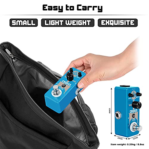 Vsn Chorus Pedal Guitar Effect Analog Chorus Pedals For Electric Guitar With High Warm And Clear Chorus Sound Mini Size True Bypass #TOP3