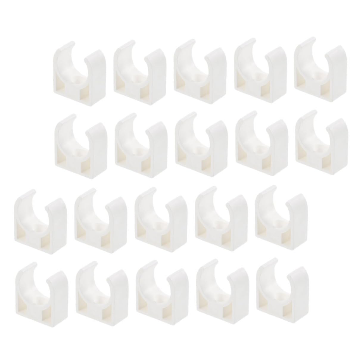 NULYLU 20pcs Motor Clip Electric Motor Mounting Brackets Motor Bracket Dc Motor Base Dc Motor Holder Mini Motor Holder Electric Motor Clamp Mini Motor Mounting Brackets Plastic