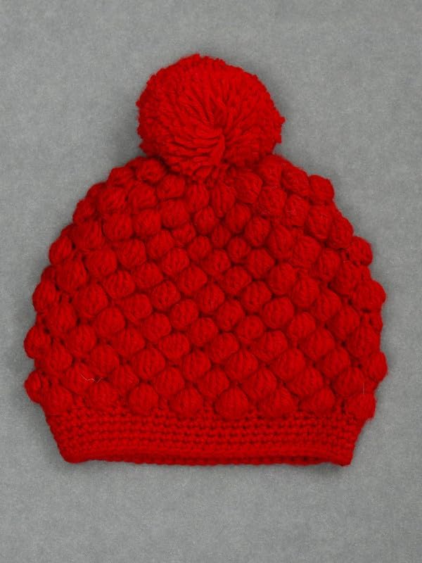 Image of Handmade Woolen Cap for Kids
