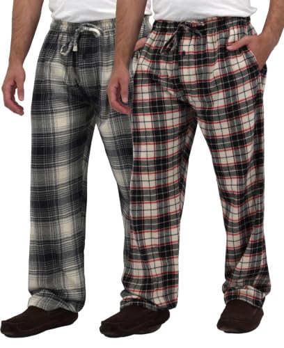 Image of Andrew Scott Men's Flannel Drawstring Pajama Pants
