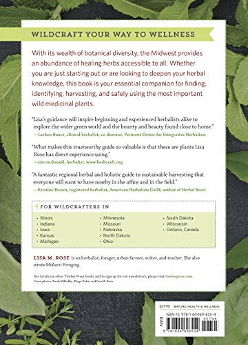 Midwest Medicinal Plants: Identify, Harvest, And Use 109 Wild Herbs For Health And Wellness (Medicinal Plants Series) #TOP1