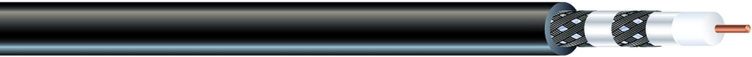 Southwire 56918443 Rg6 Quad Shield CATV Communication Cable 100 Ft Coil; 100'