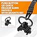 PUKESI 2 Pack Picatinny QD Sling Mounts, 1.25