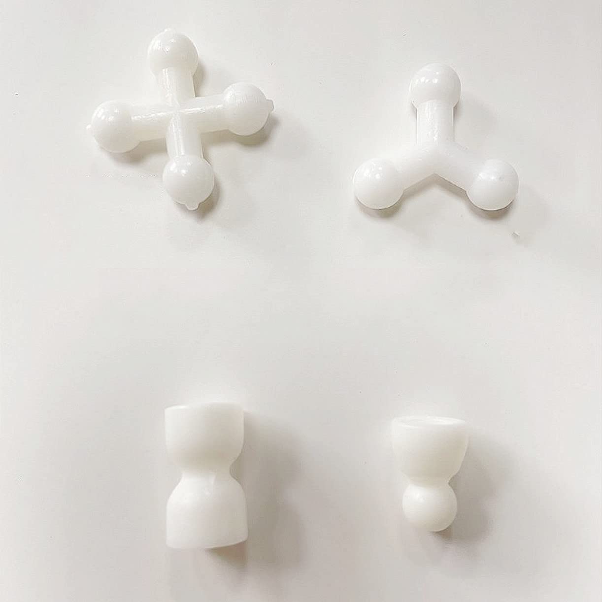 YJIUYUANQ (Dia.12mm) Jeton Ball Socket Flexible Armature,Chest Connectors Flex Ball Socket Kit,4 Styles