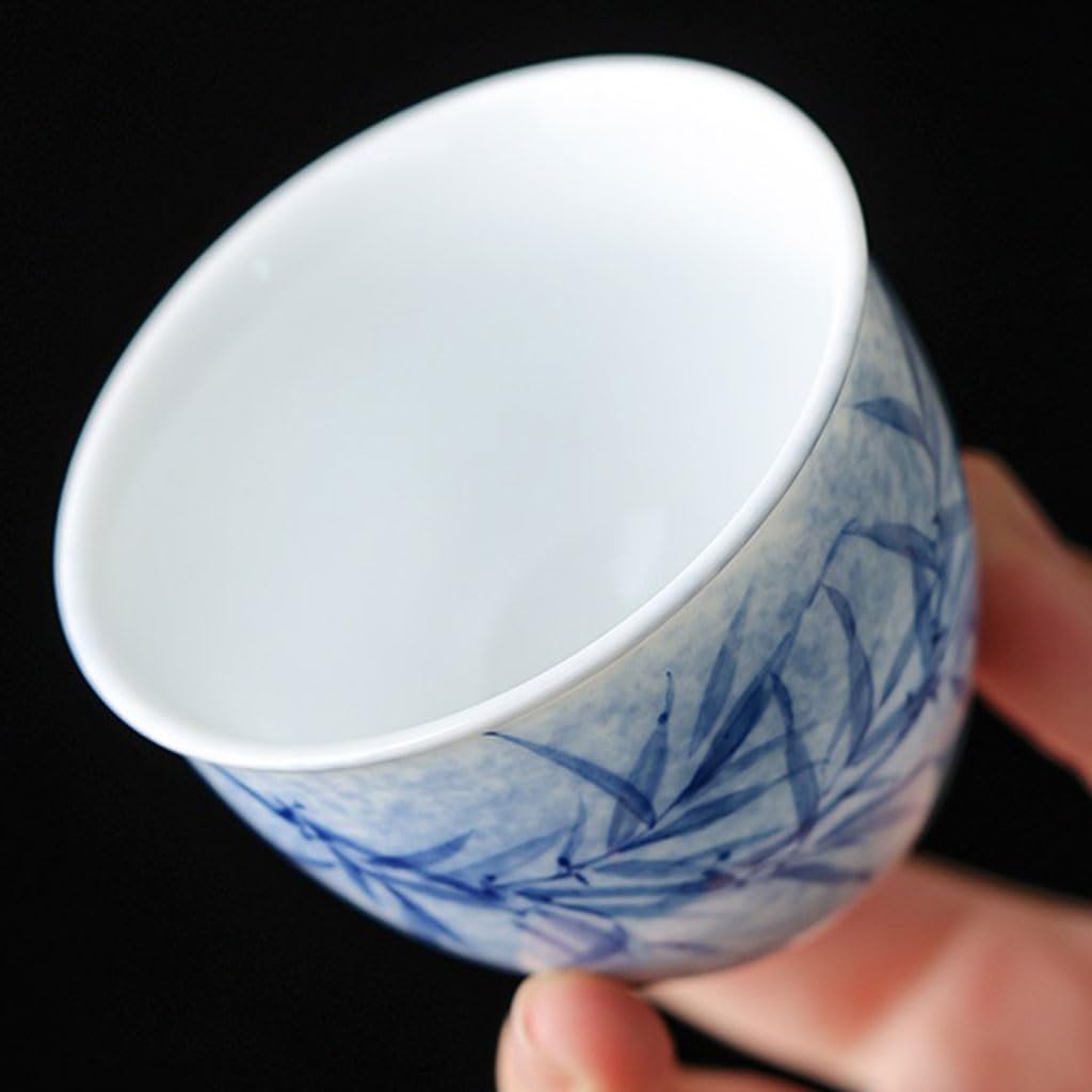 GSOUL Kungfu Tea cup Home Kung Fu Tea Set Cups Hand-painted Ceramic Host Personal Single Cup Office Small Tea Cups