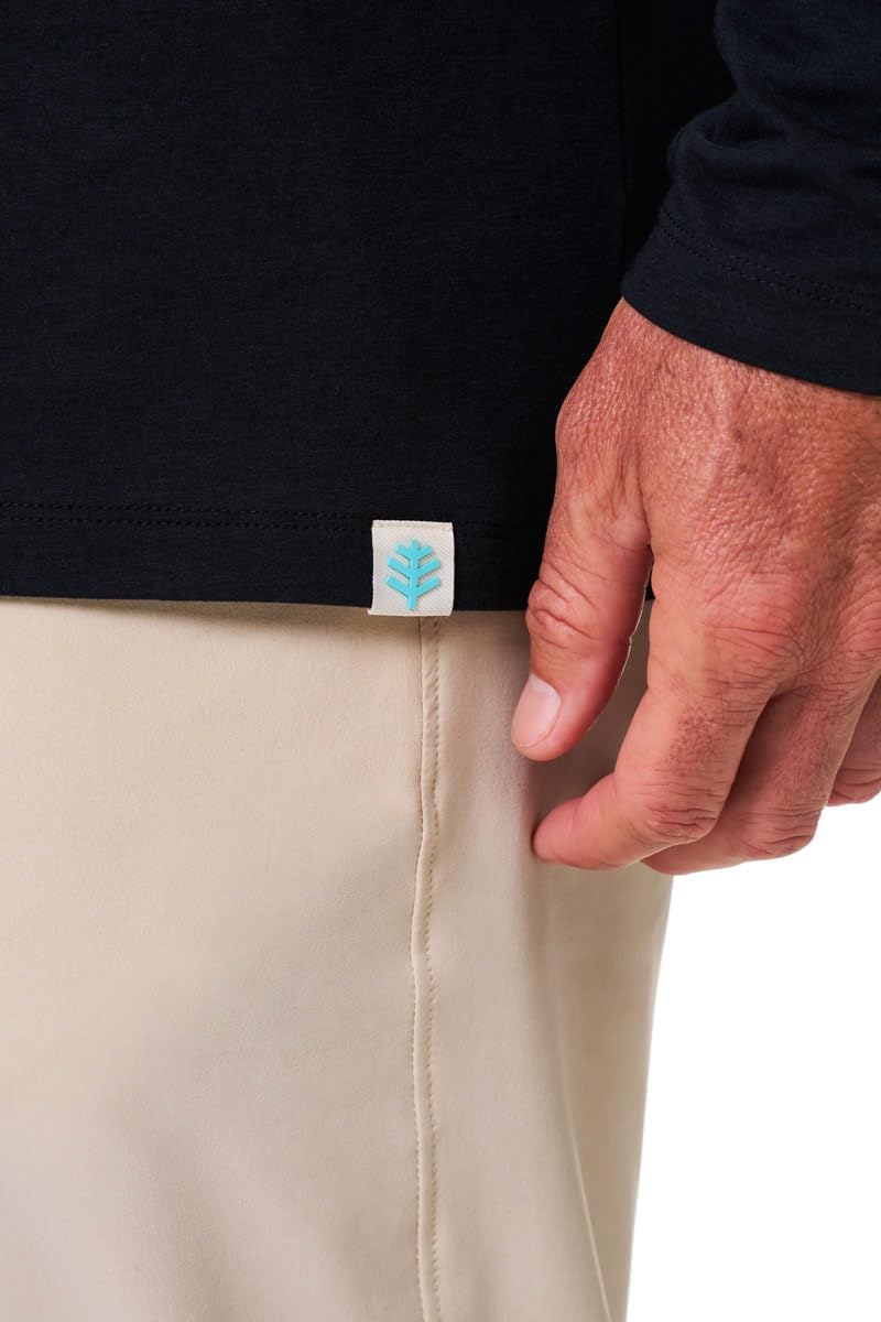 Men's Long Sleeve T-Shirt - UPF 50+ Sun Protection - Morada - Image 7