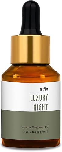 MitFlor - Aceite fragancia nocturna de lujo, aceite perfumado individual de gran tamaño de grado prémium para hacer jabón y velas, aceite esencial