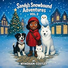 Diseño de la portada del título Sandy's Snowbound Adventures, Vol. 2