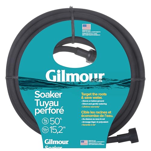 Gilmour Round Soaker Hose 3/8 x 50 ft