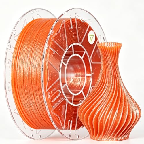 Creality Hyper PLA RFID Stardust Filament for 3D Printers, 1.75mm Filament Galaxy-Like Sparkle 1kg/(2.2lb) with Starry &