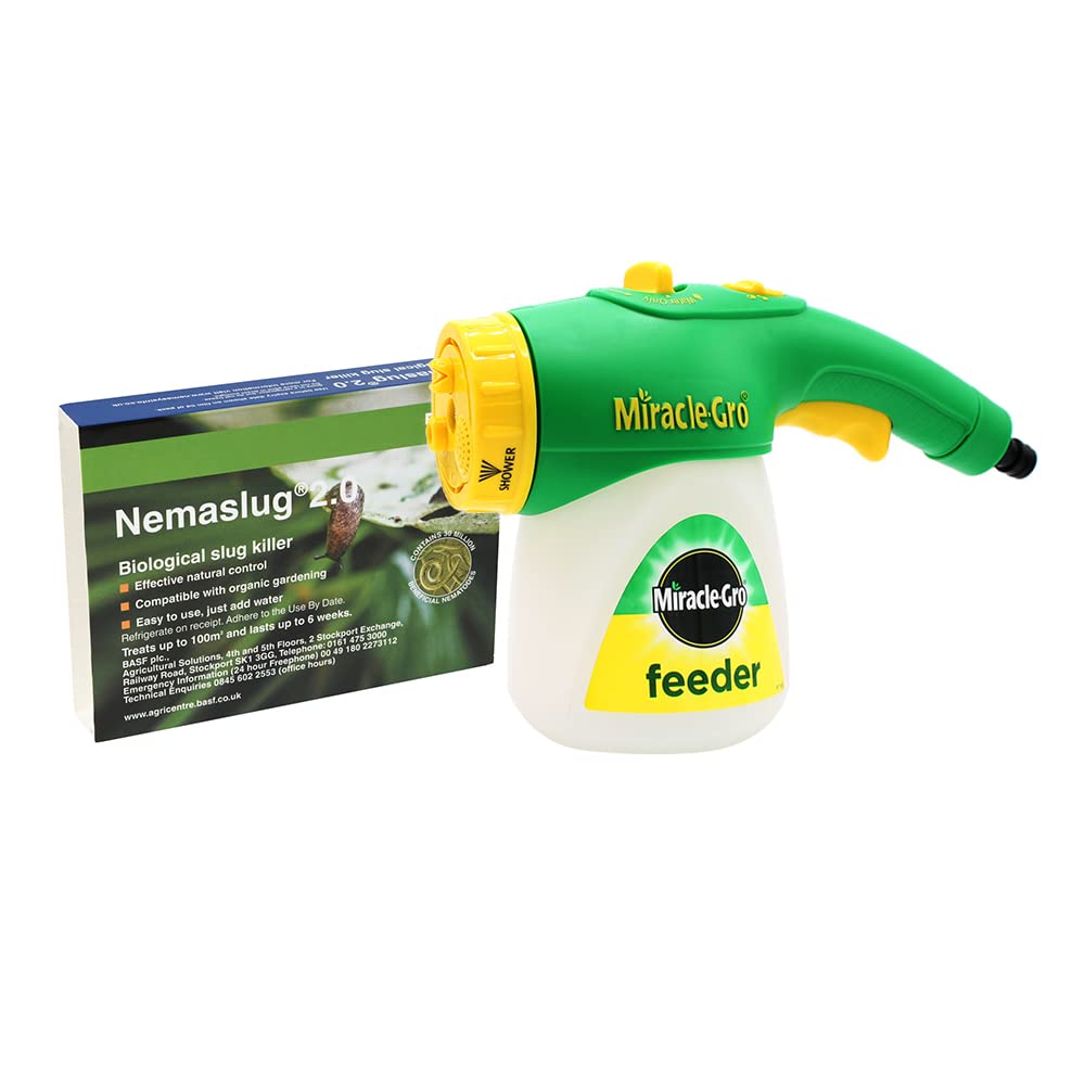 Nemasys Slug Nematodes Killer with Applicator - Treats 100sqm with applicator