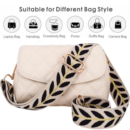 Image of Replacement Purse Strap Shoulder Strap Adjustable Crossbody Strap for Women Crossbody Wide Shoulder Bag