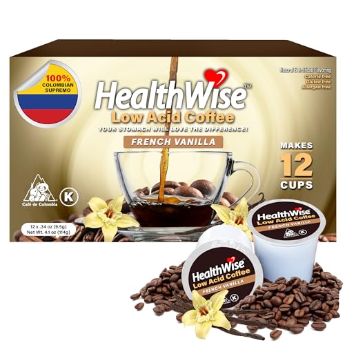 Healthwise French Vanilla 100% Colombian Coffee...