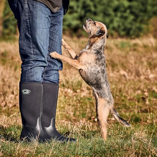 Grubs Frostline Neopren klassische Stiefel, 5 mm isolierte, wadenhohe Schuhe, wasserdichte lange Gummistiefel, bequeme Schuhe mit TRAX™-Grip, Outdoor-Stiefel für kaltes Wetter von -20°C bis +20°C,S-42