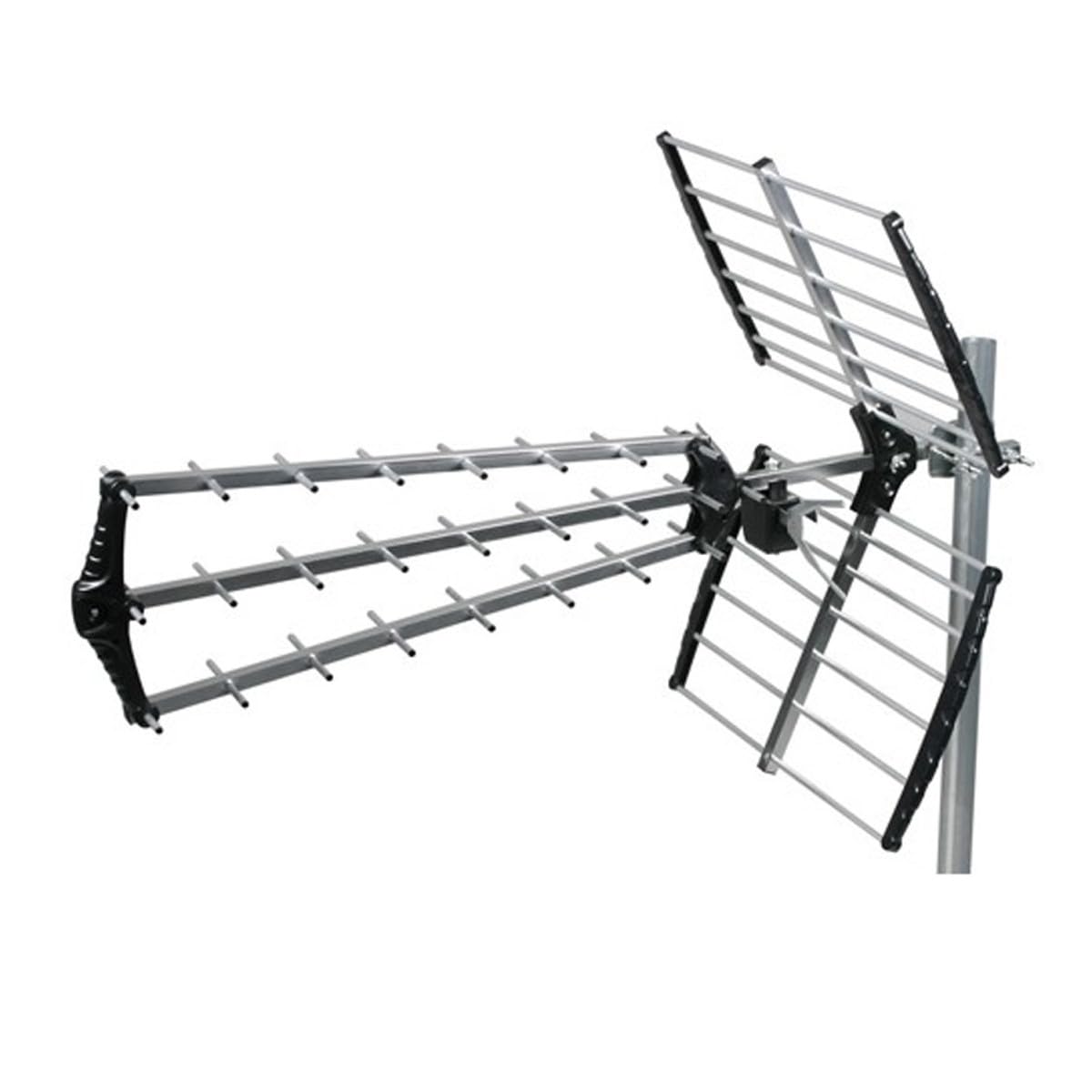 Antena HDSAT PREMONTADA TNT 18dB Ganancia UHF terrestre rastrillo Roof House