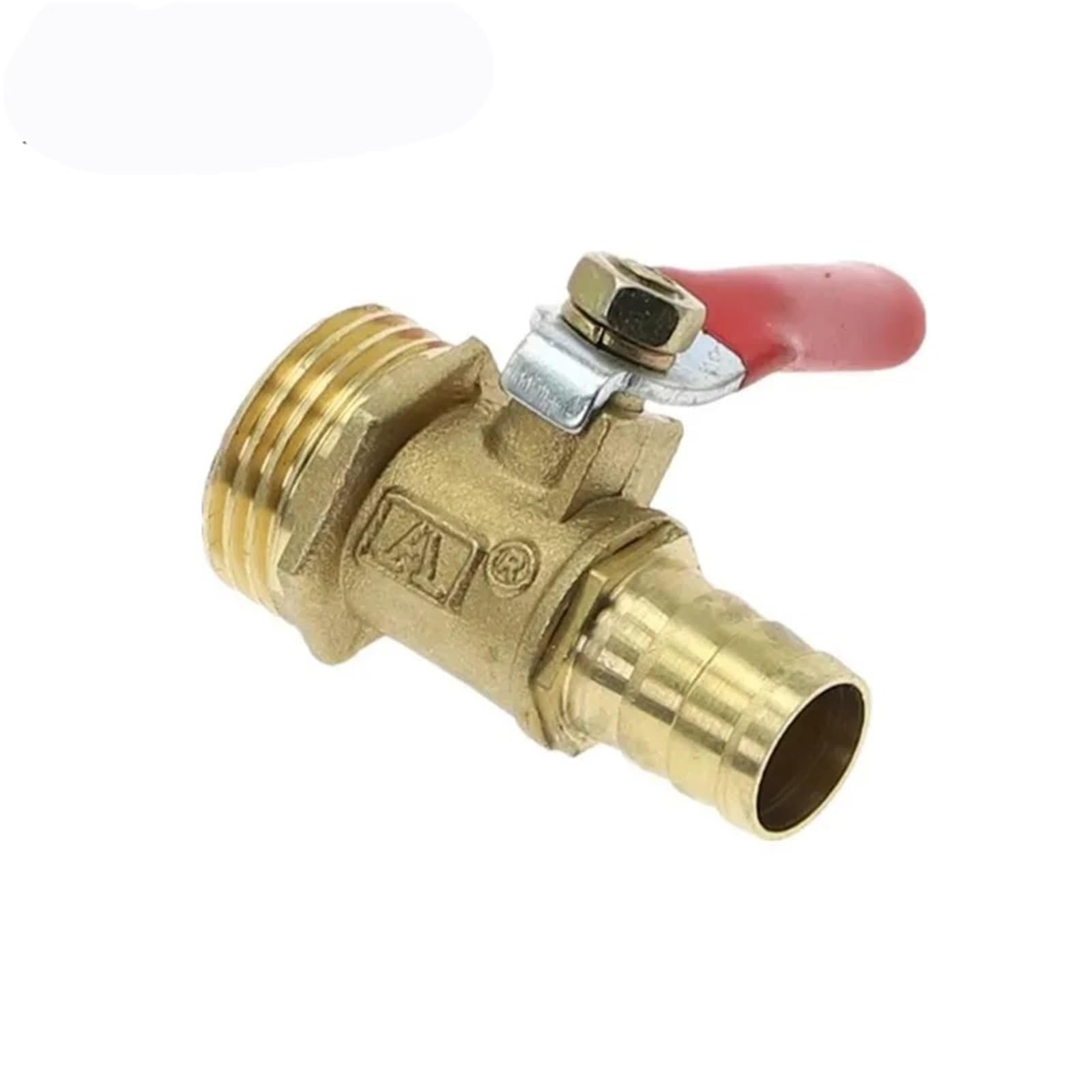 Robinet à boisseau sphérique en laiton massif anticorrosion raccord 10mm filetage mâle 1/8