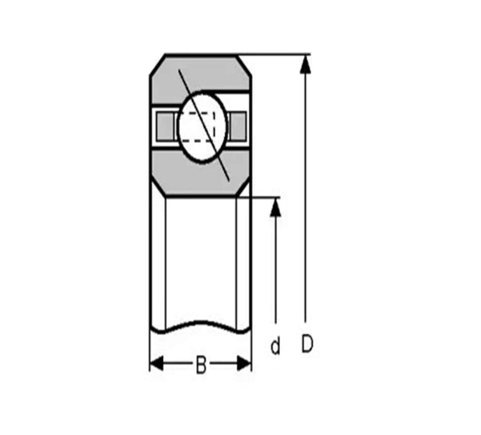 Roulements à Billes radiaux Ultra-Minces, 1 pièce, KA035CP0/KA040AR0/KA042AR0/KA045XP0/KA047XP0/KA050CP0(KA045AR0)