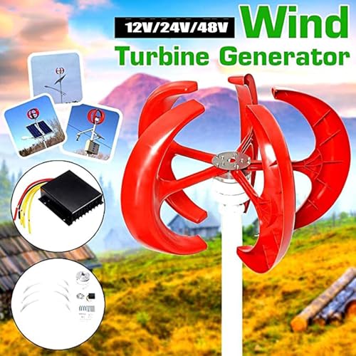 Éolienne verticale hybride 24V et solution alimentation hors réseau efficace