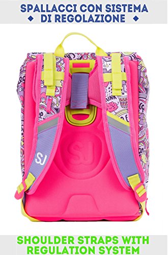 Zaino scuola sdoppiabile SJ GANG - HIGH TECH